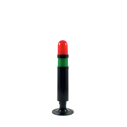 Tower Lamp Base Mounting Two Tier Red & Green steady