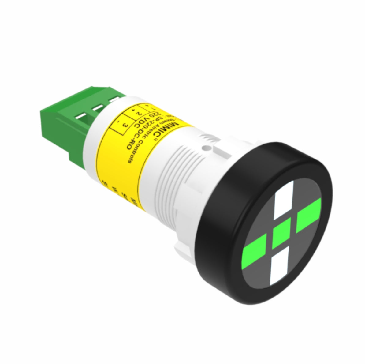 LED Semaphore Indicators-22.5 Cutout Round